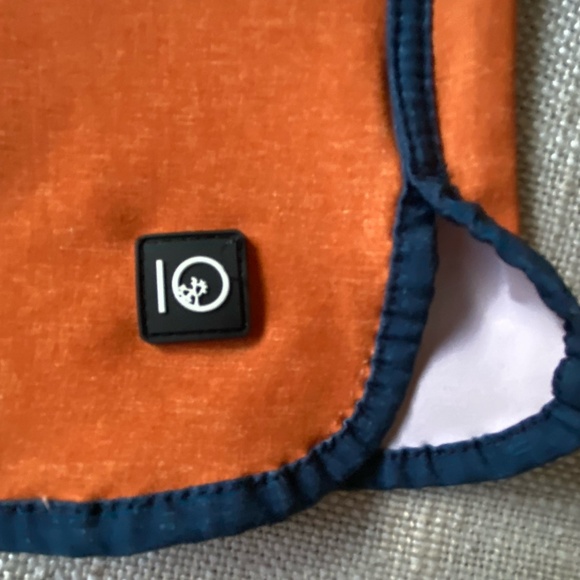 tentree Mens Orange Swim Beach Vacation Suit Shorts.Sz-40 - Picture 5 of 16